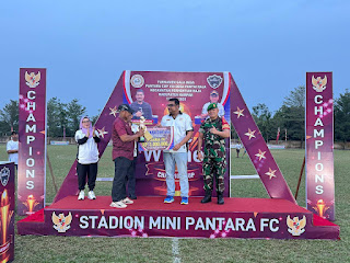 Kapolres Kampar Hadiri Penutupan Pantara Cup VIII, Dorong Prestasi Olahraga di Kampar